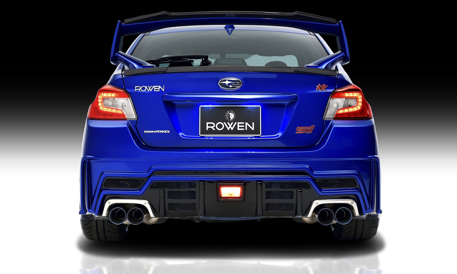 WRX STI VAB ROWEN ローウェン　チタンレギュラースペックマフラー